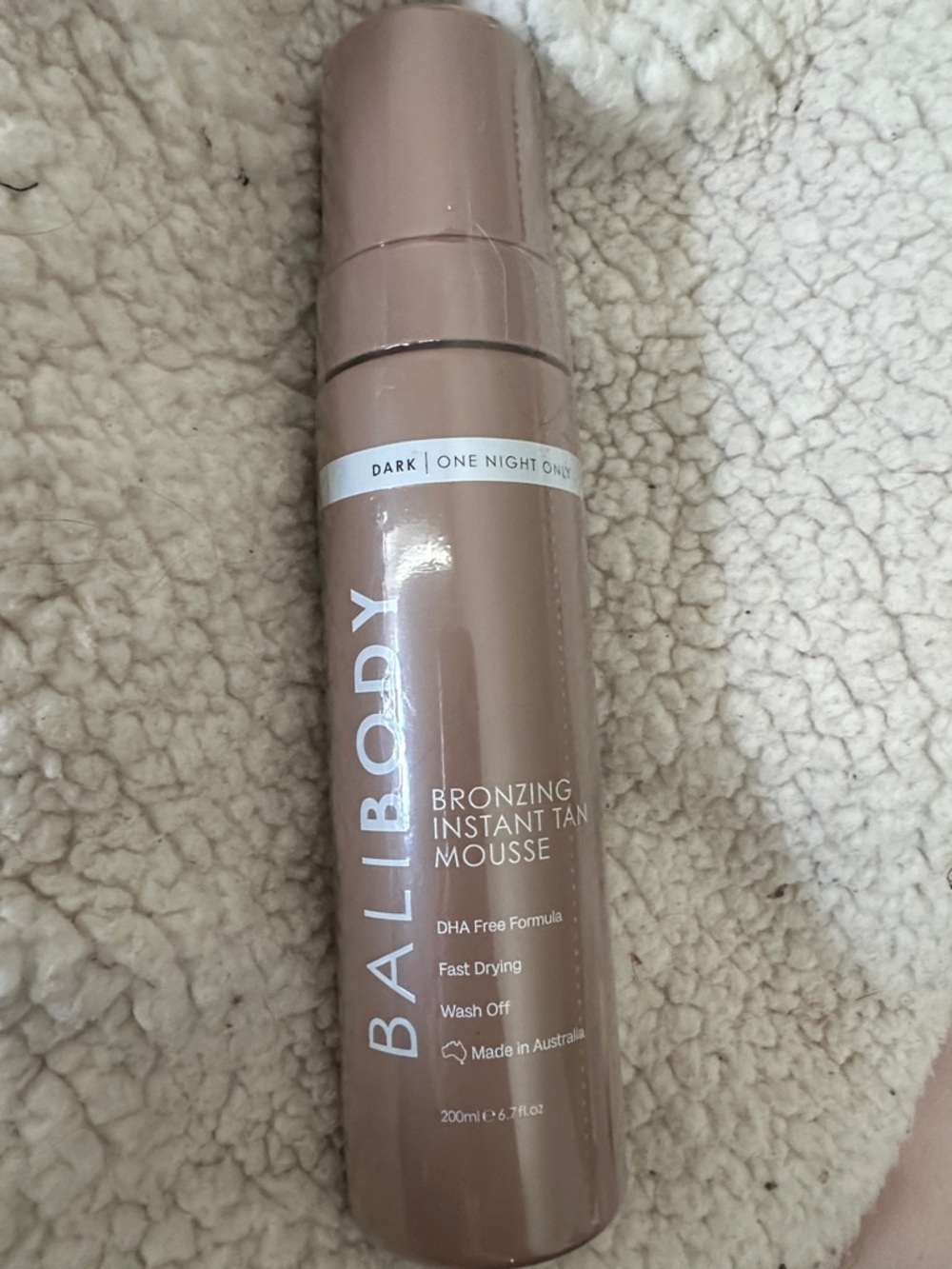 Bali Body Bronzing Instant Tan Mousse - Dark (One Night Only)